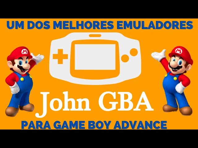 O MELHOR EMULADOR DE GBA - GAME BOY ADVANCE 