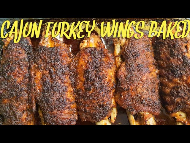 Royal Smoked Turkey Wings – Cajun Style