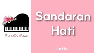 Sandaran Hati - Letto (Piano Karaoke Original Key)