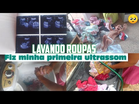LAVANDO ROUPAS ACUMULADAS - FIZ MEU PRIMEIRO ULTRASSOM OBSTÉTRICO+PAPO DE MÃE (NÃO TA FÁCIL)