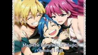 Magi The Labyrinth Of Magic Opening 1 Full