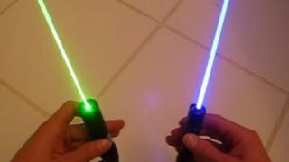 Blue Lasers vs. Green Lasers: Which are Better?