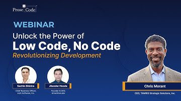 Unlocking Innovation: Low-Code,No-Code Revolution with Chris Morant, Sachin Shintre & Jitender Hooda