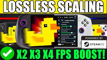 Install Lossless Scaling On ANY SteamOS Handheld! EASY SETUP GUIDE!