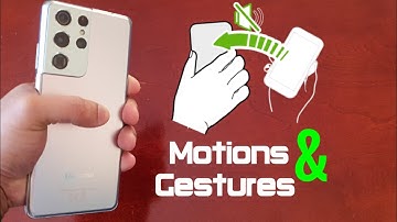 Samsung Galaxy S21 Ultra |S21+ Motions & Gestures Feature | 7 Really Cool Motion & Gesture Options