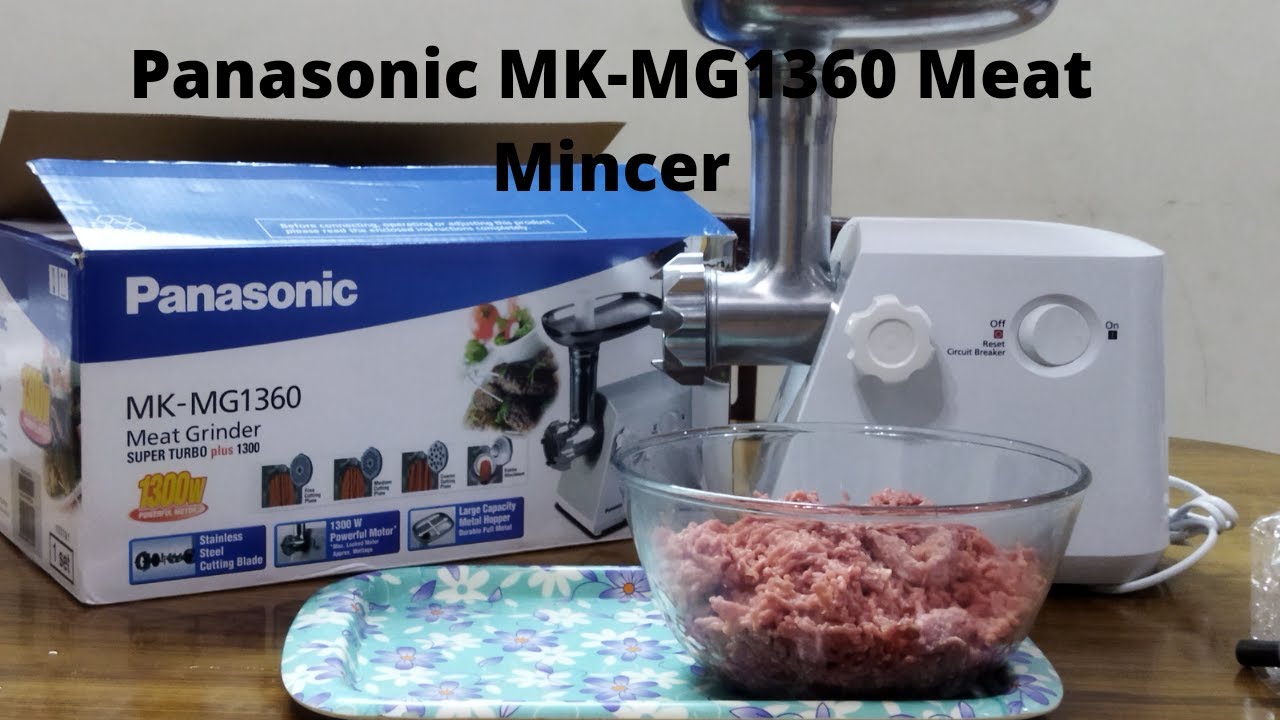 Panasonic Meat Grinder 1300 Watt - White