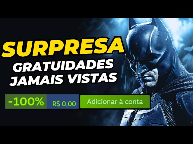 VOA! +3 jogos pagos DE GRAÇA, 11 Novos jogos GRÁTIS e promoções de jogos à  partir de 5 reais 