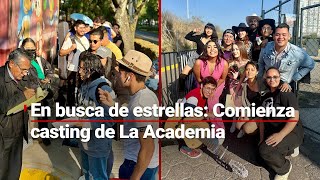 ¡ES HOY, ES HOY! Comenzó el esperado casting de La Academia en las instalaciones de TV Azteca 🎶🎤