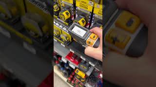 Laser measuring + digital tape measure + level all in the T1R Range Hybrid Tool
