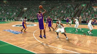 NBA Live 10 - Lakers vs Celtics - Highlights - Playoff Atmosphere - They should have built off this
