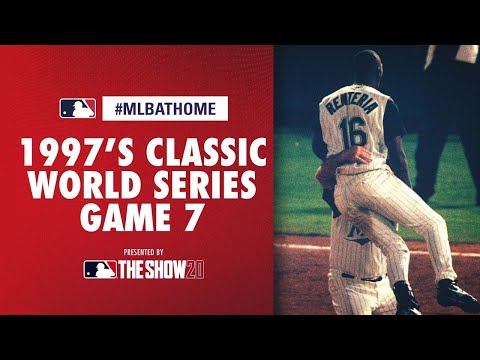 1997 World Series Game 7 (Indians vs. Marlins) | #MLBAtHome