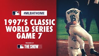 1997 World Series Game 7 (Indians vs. Marlins) | #MLBAtHome