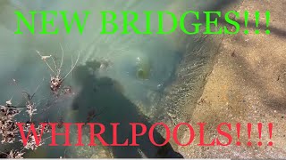 unclogging culverts. multiple whirlpools! Northern Territory #15 3/26/23