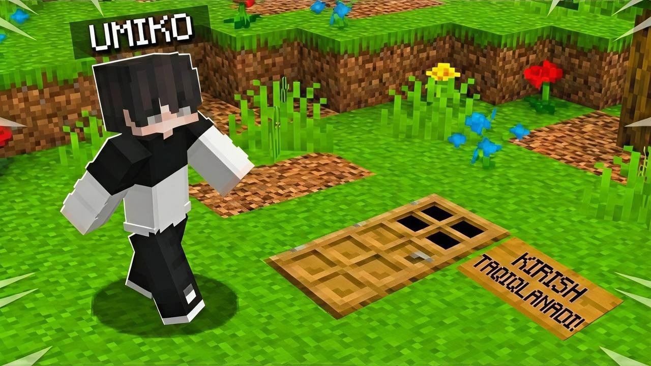 NEGA BUNDAY JUDAYAM ANTIQA UY QURDIM? | UZBEKCHA MINECRAFT
