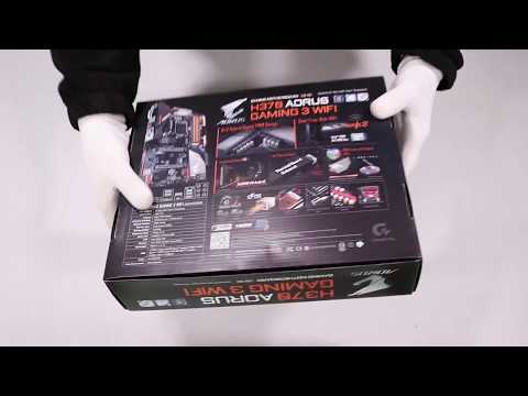 Unboxing Mainboard Gigabyte H370 AORUS GAMING 3 WIFI hands on review