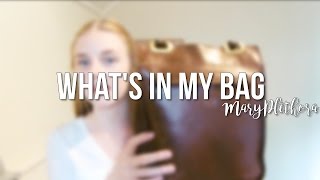 Whats In My Bag // MaryPlethora