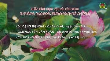Những tấm gương học tập và làm theo Bác