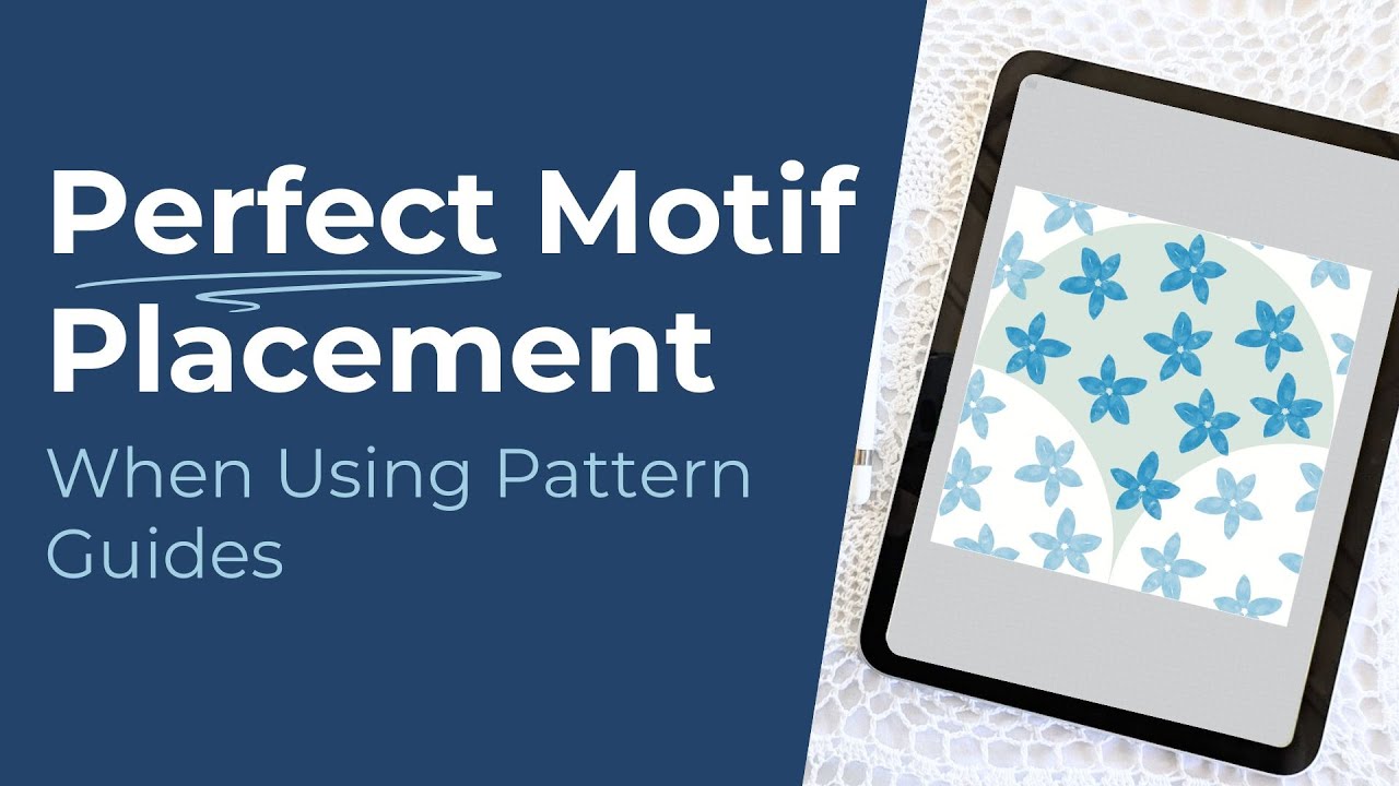 Perfect Motif Placement When Using Pattern Guides like the Scallop ...