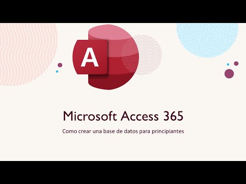 Video: ¿Cómo creo una base de datos en Office 365?