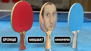 Battle of the Ping Pong Rackets
