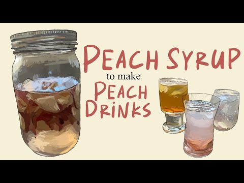 Korean Peach Syrup