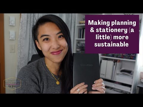 Ways planning and stationery can be a little more sustainable