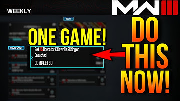 *EASY!* How To Get 30 Kills While SLIDING OR CROUCHING in MW3!