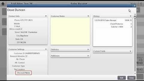 Making a Sale & Return Receipts - QuickBooks Point of Sale v10
