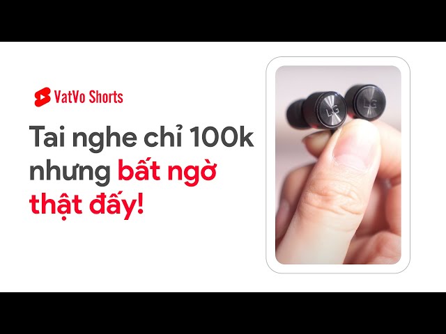 Tai nghe chỉ 100k nhưng bất ngờ thật đấy #Shorts