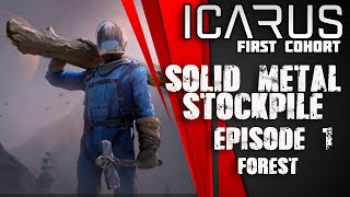 Icarus Survival  Solid Metal Stockpile/Episode 1 Forest Biome