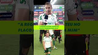 BRUNO FUCHS FALA SOBRE O GOL ANULADO DO PALMEIRAS CONTRA O REMO NOS ACRÉSCIMOS | #shorts | ge.globo