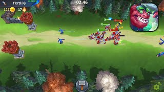 Leprica Merge Chess: Castle fight arena battler | Android RTS Strategy Gameplay screenshot 1