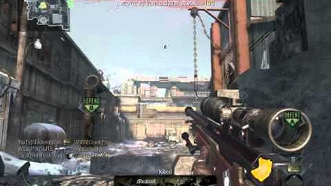 Call Of Duty Black Ops Cross Map No Scope Hitmarker