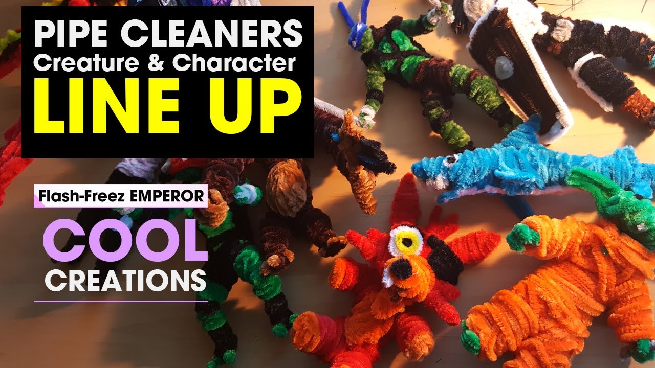 Pipe Cleaners Creations DIY Crafts My UPDATED Creature and