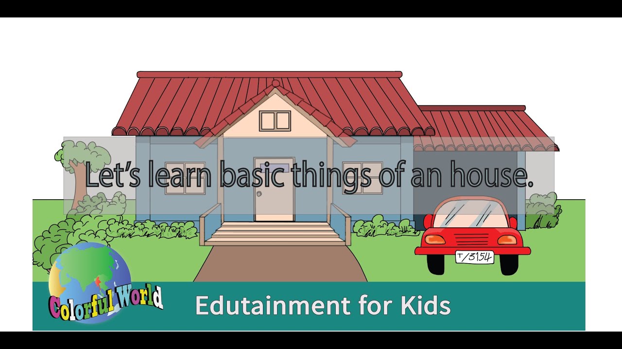 Let's learn basic things of an house. - YouTube
