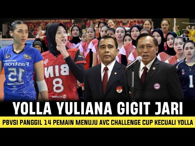 TANGIS PECAH YOLLA YULIANA TAK MASUK DAFTAR !! PBVSI RESMIKAN 14 PEMAIN UNTUK AVC CHALLENGE CUP 2024 class=