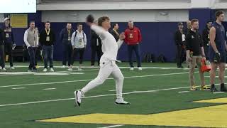 J.J. McCarthy Full Pro Day Highlights: Every Throw