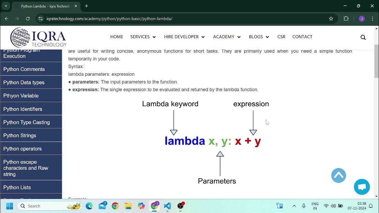 Python Lambda - YouTube