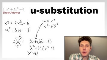 Factoring with U-Substitution