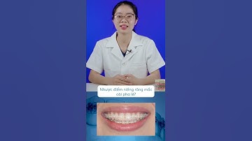 Ưu nhược điểm của mắc cài pha lê | Lạc Việt Intech Niềng Răng #shorts