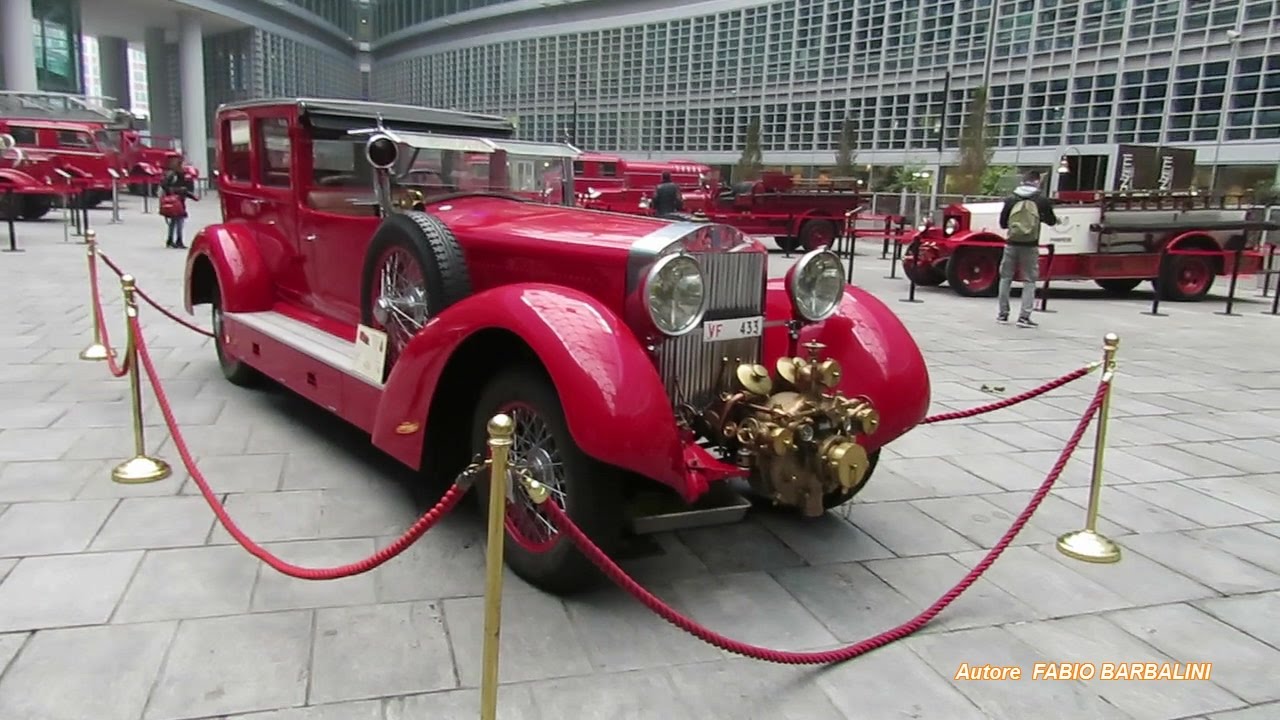 Mezzi storici dei Vigili del Fuoco