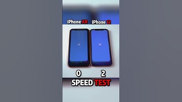 😱iPhone XR Vs iPhone 12 Speed Test !!🙄