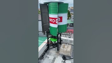 Wind tuabin and servo motor #electronic điện gió trục đứng