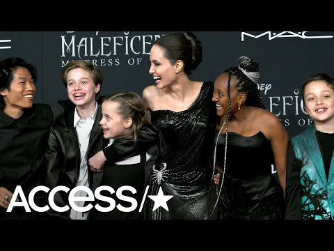 Angelina Jolie Kids Look So Grown Up At &rsquo;Maleficent 2&rsquo; Premiere In Rare Public Outing