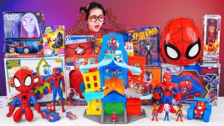 Marvel Spiderman Toys Unboxing Series | Marvel Spiderman & Friends Playground | Spider Man Masks