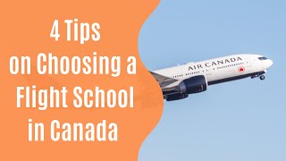 Pilot Training: 4 Tips on Choosing a Flight School in Canada