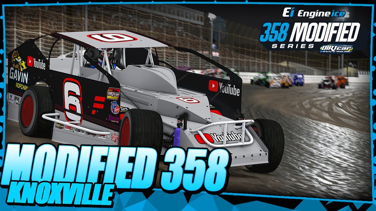 358 Modified 'Battle for the LEAD!' Knoxville Speedway iRacing Dirt