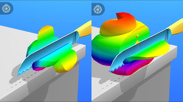 Very satisfying and relaxing ASMR slicing game Part 3