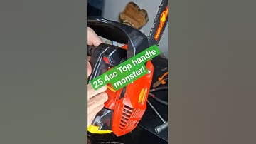 25.4cc top handle clone chainsaw warm star. #michaelstoolbench #chainsaw #chainsawaddict #arborist