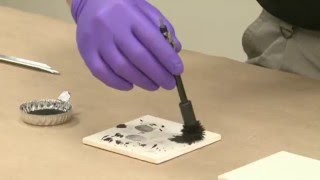 How to Process Latent Fingerprints Using Magnetic Powder